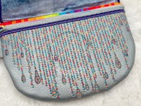 TopZip Flap Bag Rainclouds