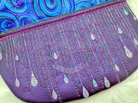 TopZip Flap Bag Rainclouds
