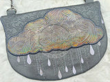 TopZip Flap Bag Rainclouds