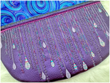 TopZip Flap Bag Rainclouds