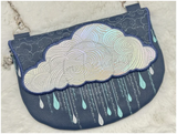 TopZip Flap Bag Rainclouds