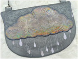 TopZip Flap Bag Rainclouds