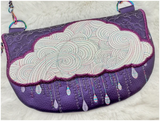 TopZip Flap Bag Rainclouds