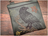 TopZip Flap Bag Raven Flight