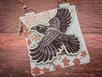 TopZip Flap Bag Raven Flight 6.31 X 6.19 (160.3mm X 157.2mm)