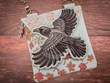 TopZip Flap Bag Raven Flight 6.31 X 6.19 (160.3mm X 157.2mm)