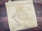 TopZip Flap Bag Raven Flight