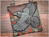 TopZip Flap Bag Raven Flight 7.84 X 7.81 (199.1mm X 198.4mm)