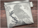 TopZip Flap Bag Raven Flight