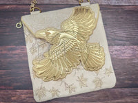 TopZip Flap Bag Raven Flight