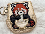 TopZip Flap Bag - Red Panda Ramen 5.05 X 4.98 (128.3mm X 126.5mm)