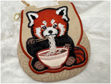TopZip Flap Bag - Red Panda Ramen 7.87 X 7.75 (199.9mm X 196.9mm)