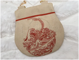 TopZip Flap Bag - Red Panda Ramen