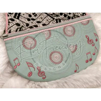 Topzip Flap Bag - Retro Radio