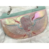 Topzip Flap Bag - Retro Radio