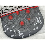 Topzip Flap Bag - Retro Radio