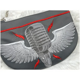 Topzip Flap Bag - Retro Radio