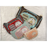 Topzip Flap Bag - Retro Radio