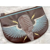 Topzip Flap Bag - Retro Radio