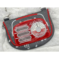 Topzip Flap Bag - Retro Radio