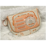 Topzip Flap Bag - Retro Radio
