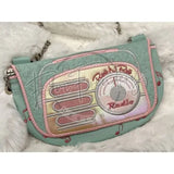 Topzip Flap Bag - Retro Radio