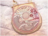TopZip Flap Bag - Saltwater & Sunshine