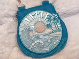 TopZip Flap Bag - Saltwater & Sunshine