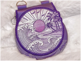 TopZip Flap Bag - Saltwater & Sunshine