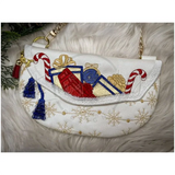Topzip Flap Bag - Santa’s O’ Goodies