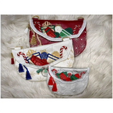 Topzip Flap Bag - Santa’s O’ Goodies