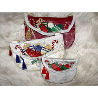 Topzip Flap Bag - Santa’s O’ Goodies