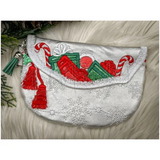 Topzip Flap Bag - Santa’s O’ Goodies