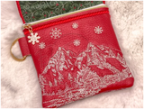Topzip Flap Bag - Santa’s Sleigh