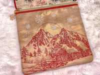 Topzip Flap Bag - Santa’s Sleigh