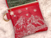 Topzip Flap Bag - Santa’s Sleigh