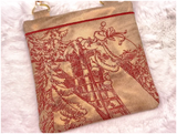 Topzip Flap Bag - Santa’s Sleigh