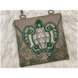 Topzip Flap Bag - Sea Turtle