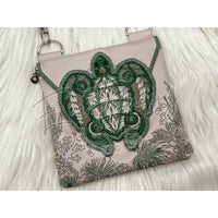 Topzip Flap Bag - Sea Turtle