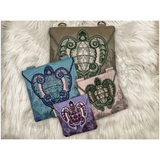 Topzip Flap Bag - Sea Turtle