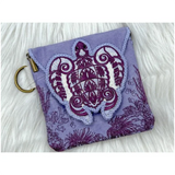 Topzip Flap Bag - Sea Turtle