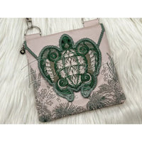 Topzip Flap Bag - Sea Turtle