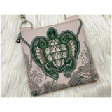 Topzip Flap Bag - Sea Turtle