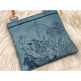 Topzip Flap Bag - Sea Turtle