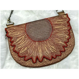 Topzip Flap Bag - Simple Sunflower