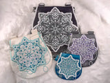 Topzip Flap Bag - Snowflakes