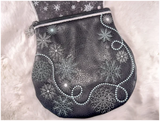 Topzip Flap Bag - Snowflakes