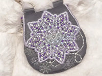 Topzip Flap Bag - Snowflakes