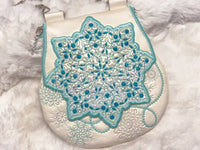 Topzip Flap Bag - Snowflakes