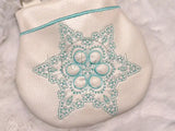 Topzip Flap Bag - Snowflakes